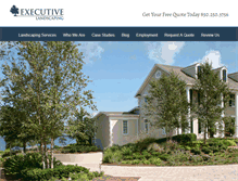 Tablet Screenshot of landscapingthegulfcoast.com